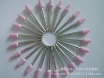 3*8*12高级 带柄砂轮 火石仔 磨头 (颜色为 粉.蓝.白)