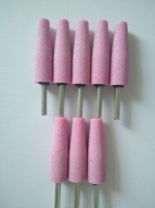 6*19*63高级 磨头 砂轮 火石仔 (颜色为粉 .蓝.白.)