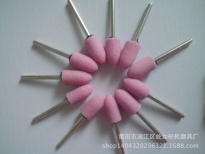 3*10*19高级带柄砂轮 火石仔 磨头 (颜色为 粉.蓝.白)